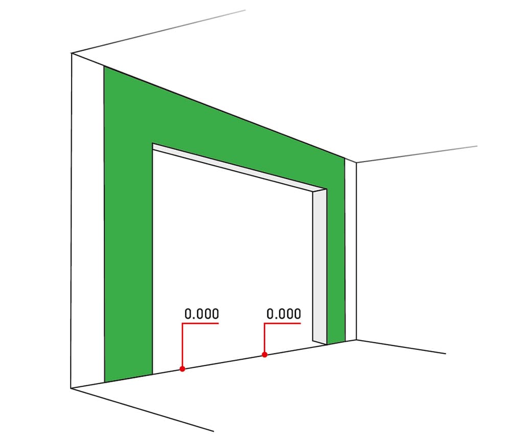 Вимоги до приміщення та прорізу для встановлення гаражних воріт