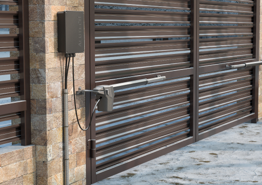Комплект приводов для распашных ворот AN-Motors ATW-400KIT + фотоэлементы P5103 Комплект приводов для распашных ворот AN-Motors ATW-400KIT + фотоэлементы P5103