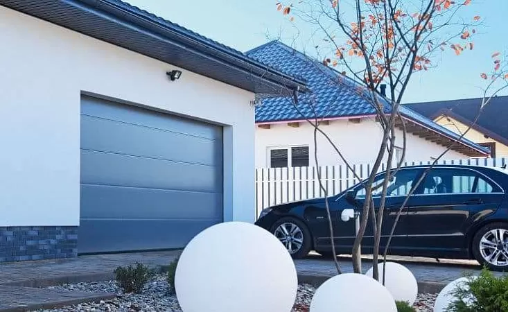 Секционные ворота