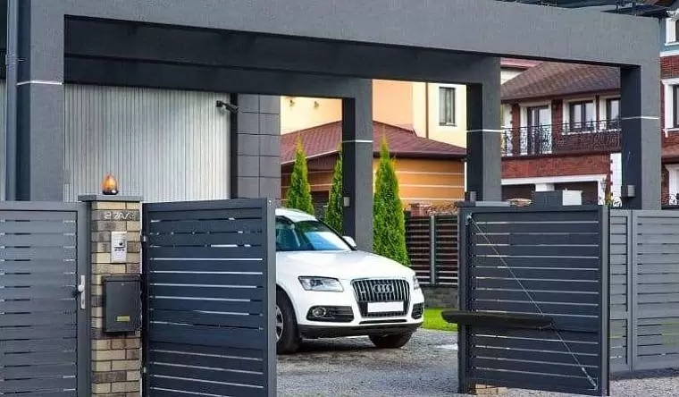 Распашные ворота в Броварах Распашные ворота в Броварах